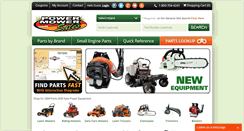 Desktop Screenshot of powermowersales.com