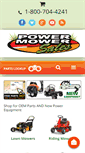 Mobile Screenshot of powermowersales.com